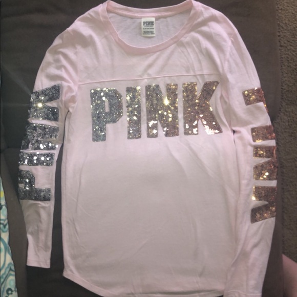 PINK Victoria's Secret Tops - Vs pink shirt